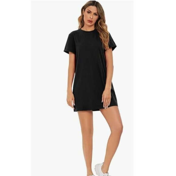 MILUMIA  STRAIGHT T-SHIRT DRESS - Picture 3 of 6